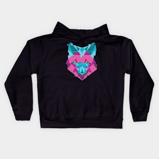 Fox (WILD GLITCH) Kids Hoodie